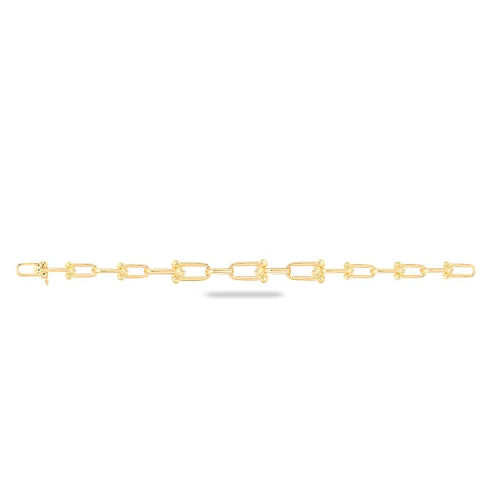 دستبند طلا نیفانی 1 - ماوی گلد گالری