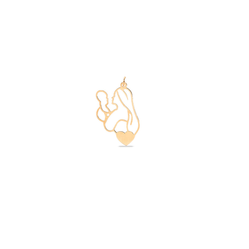 پلاک طلا مادر - ماوی گلد گالری