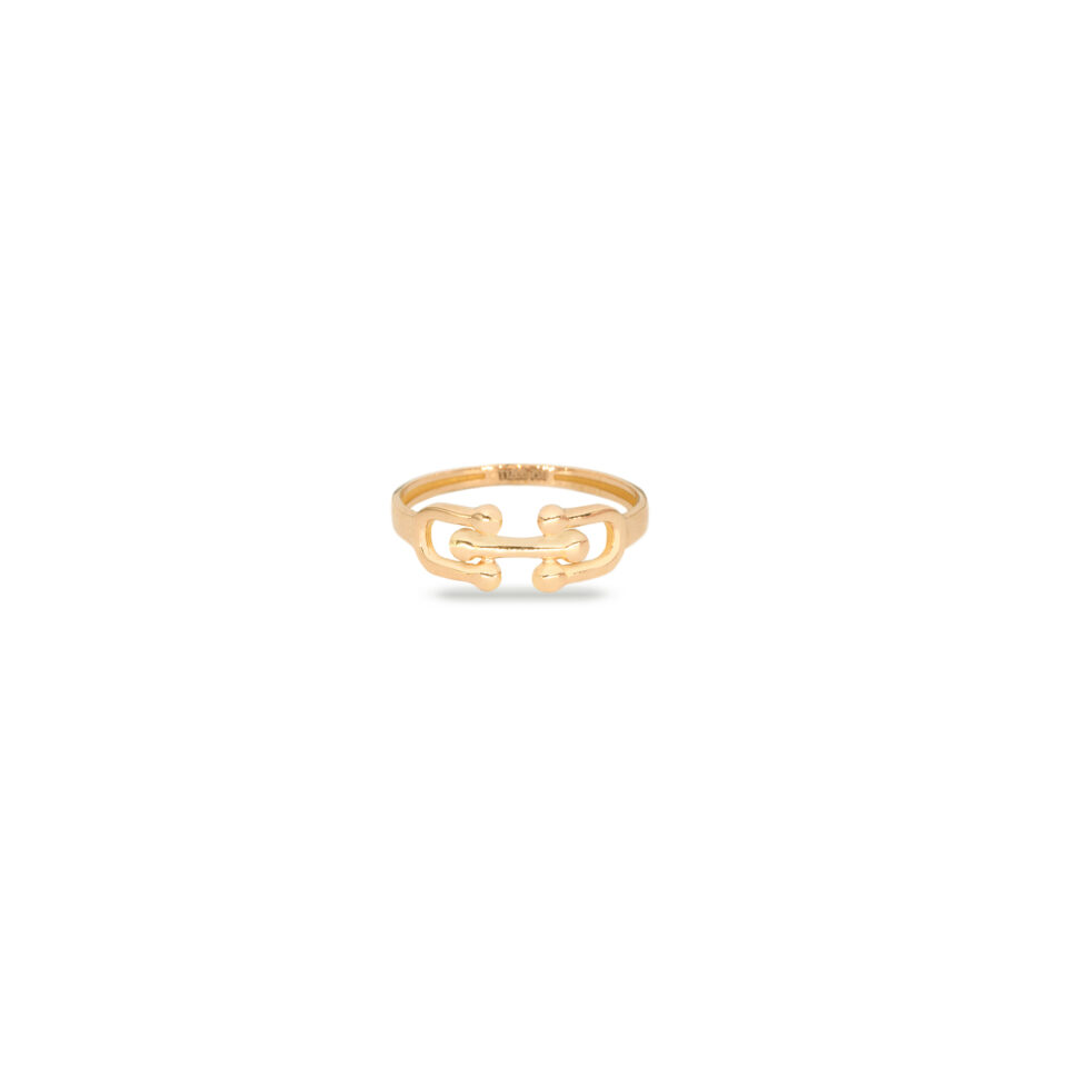 انگشتر طلا طرح تیفانی - ماوی گلد گالری