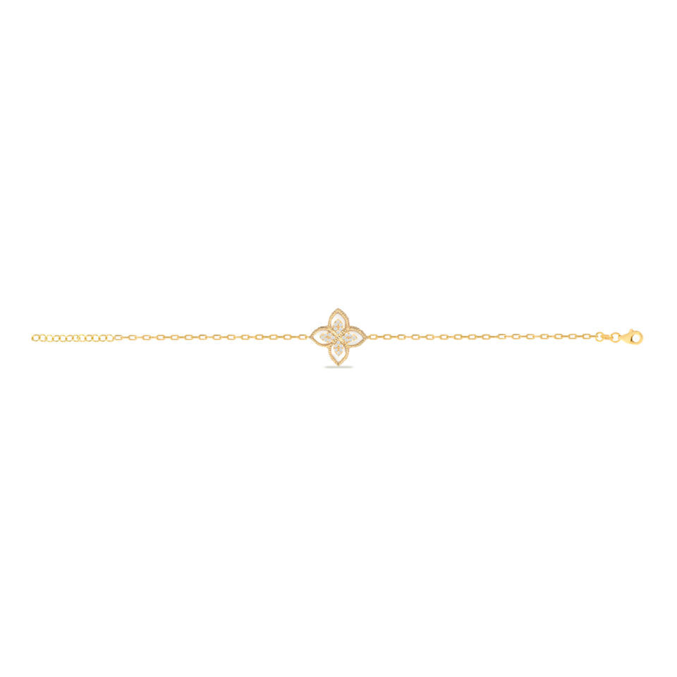 دستبند طلا روبرتوکوین سفید 2 - ماوی گلد گالزی