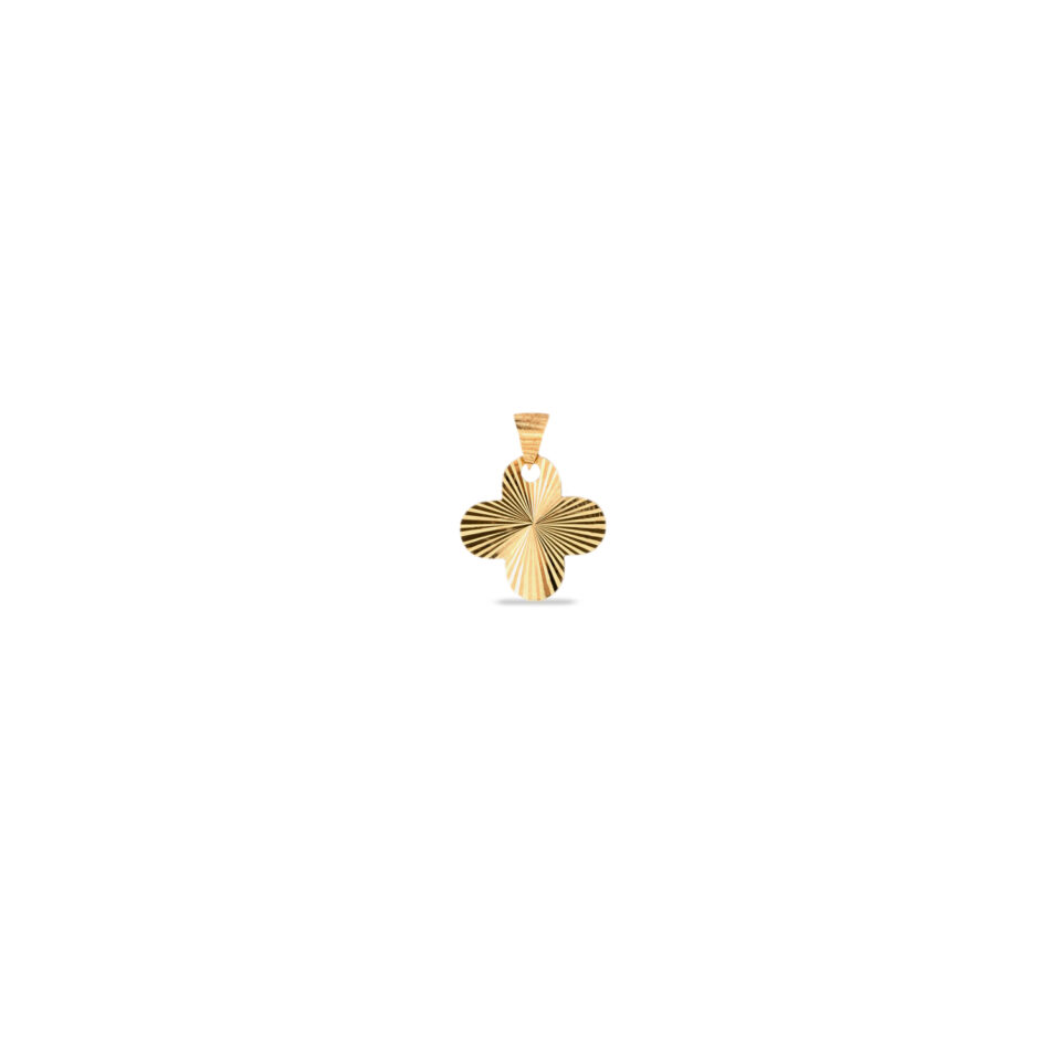 پلاک طلا گل الحمبرا - ماوی گلد گالری