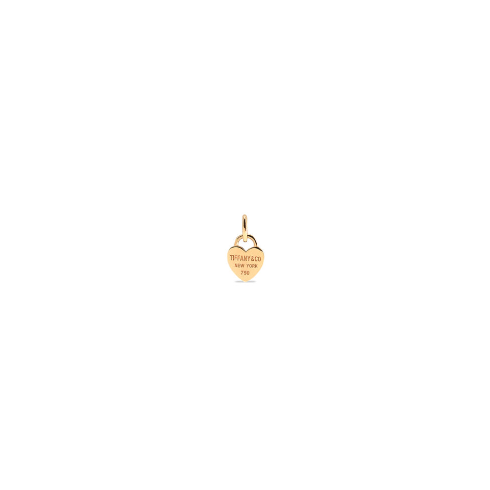 پلاک طلا قلب تیفانی کوچک - ماوی گلد گالری
