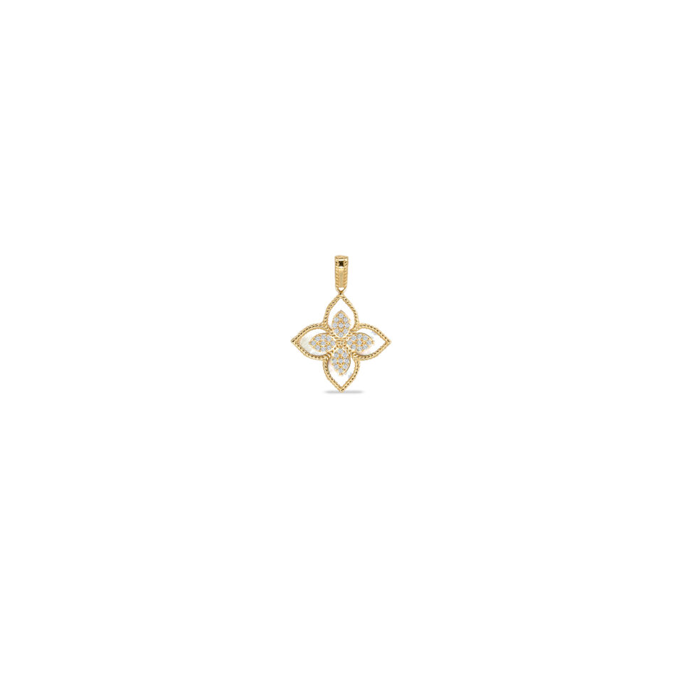 پلاک طلا روبرتوکوین سفید - ماوی گلد گالری