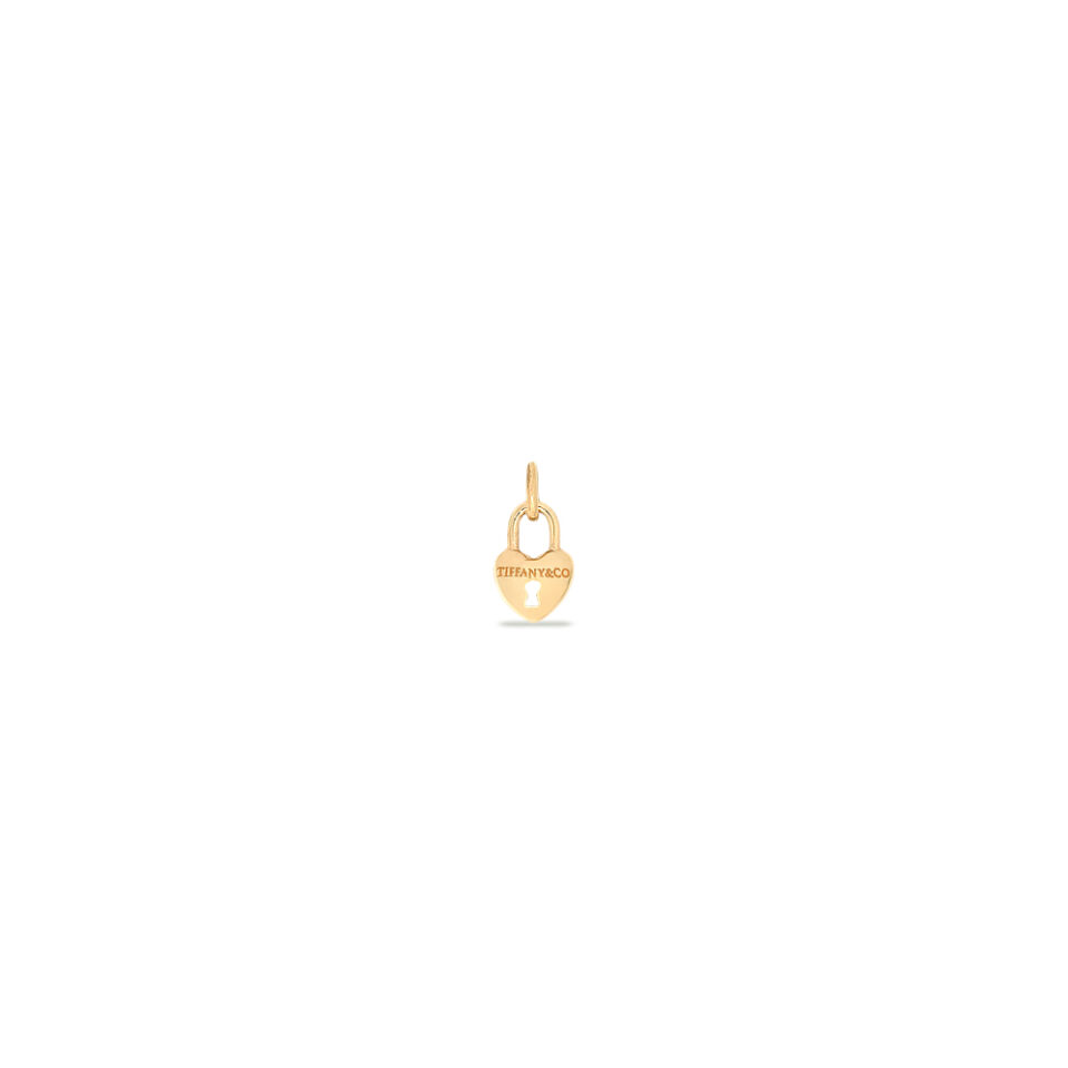 پلاک طلا قلب تیفانی کوچک توپر - ماوی گلد گالری