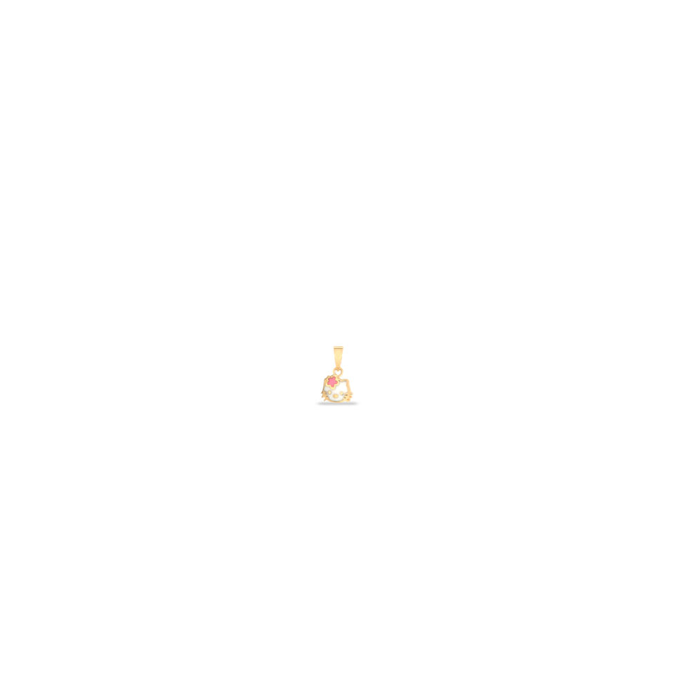 پلاک طلا کیتی - ماوی گلد گالری