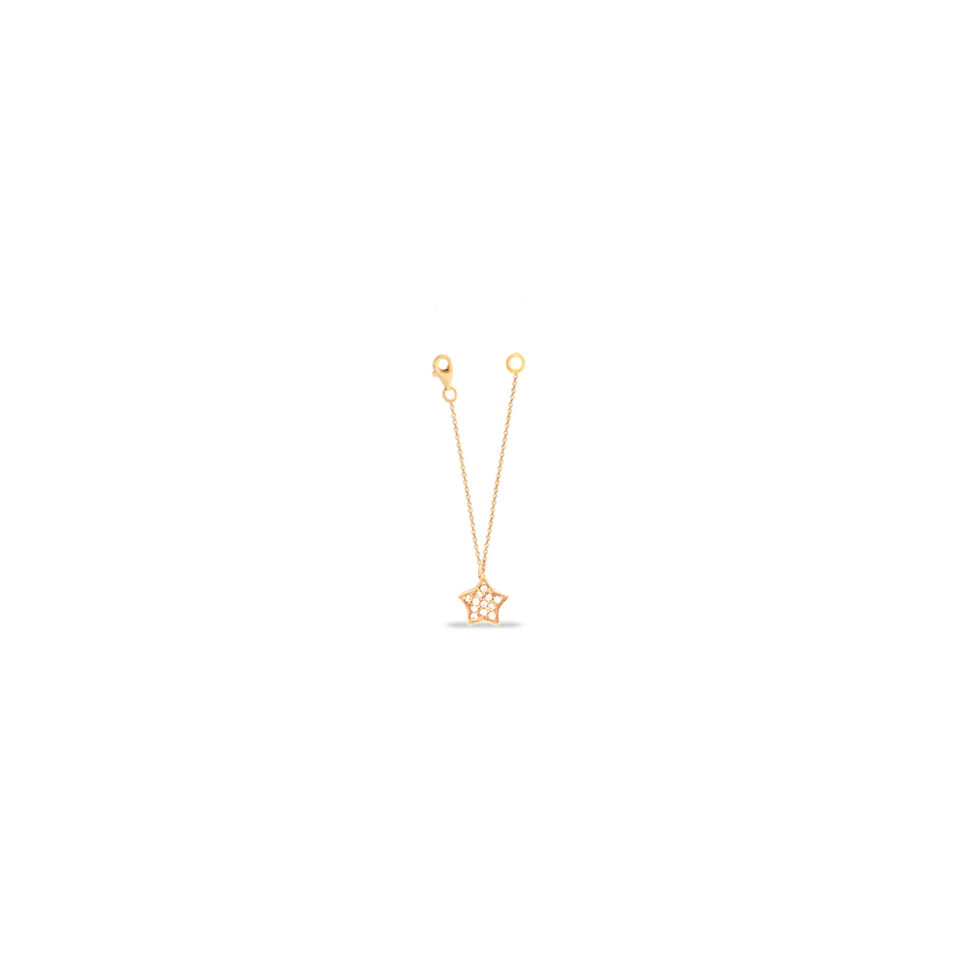 آویز ساعت طلا ستاره - ماوی گلد گالری