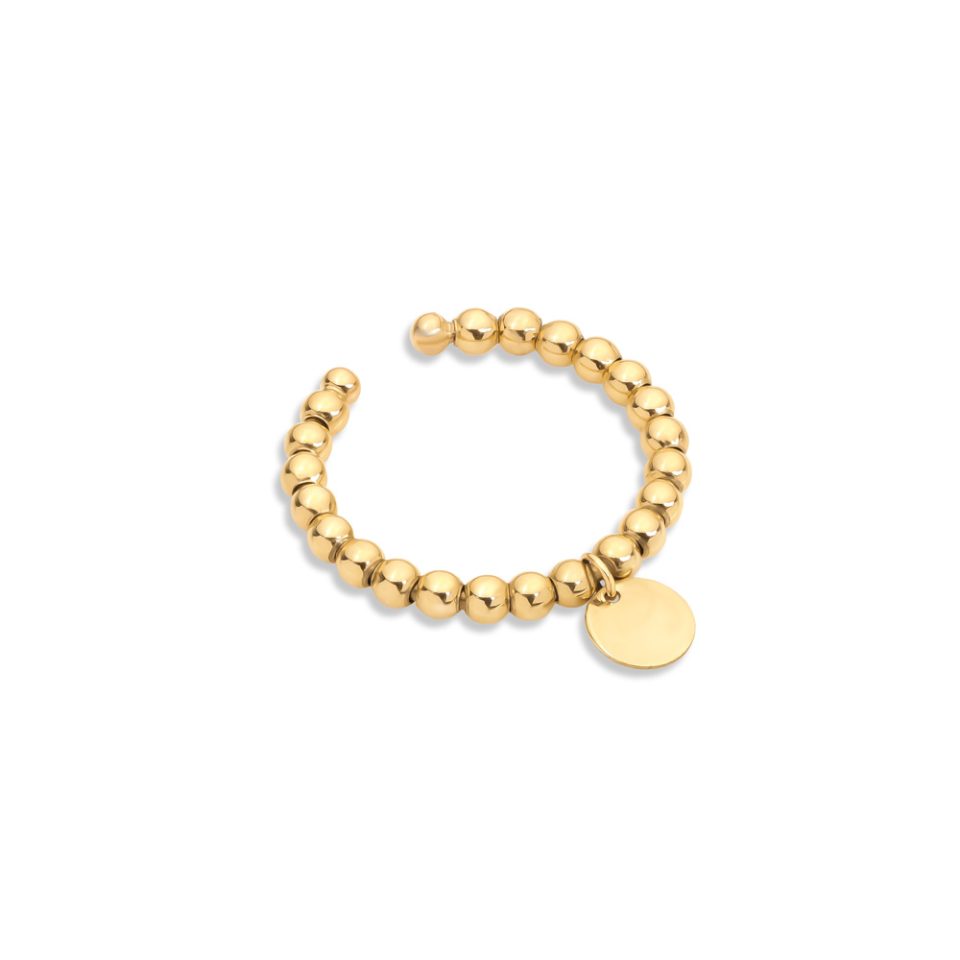 خرید انگشتر طلا گوی و سکه