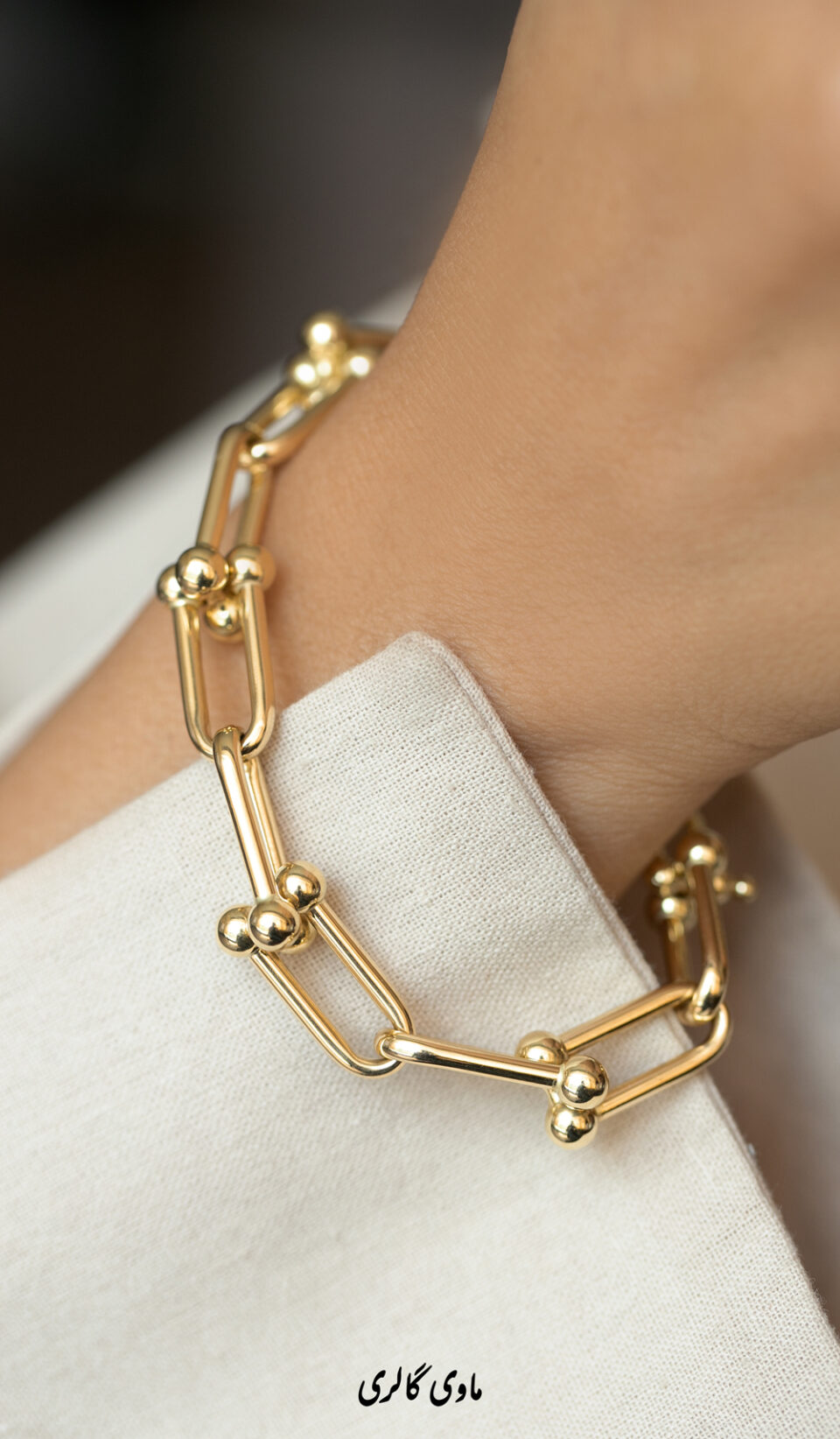 دستبند طلا تیفانی 2 مدل - ماوی گلد گالری