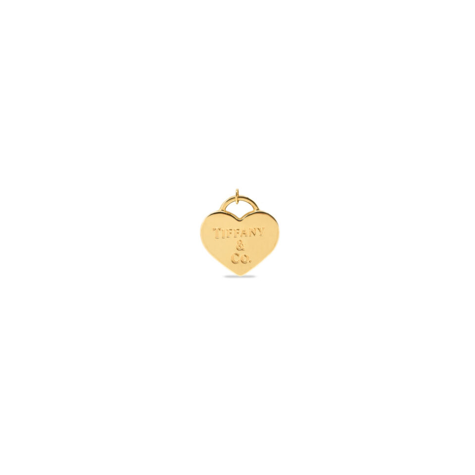 پلاک طلا قلب تیفانی 4 - ماویی گلد گالری