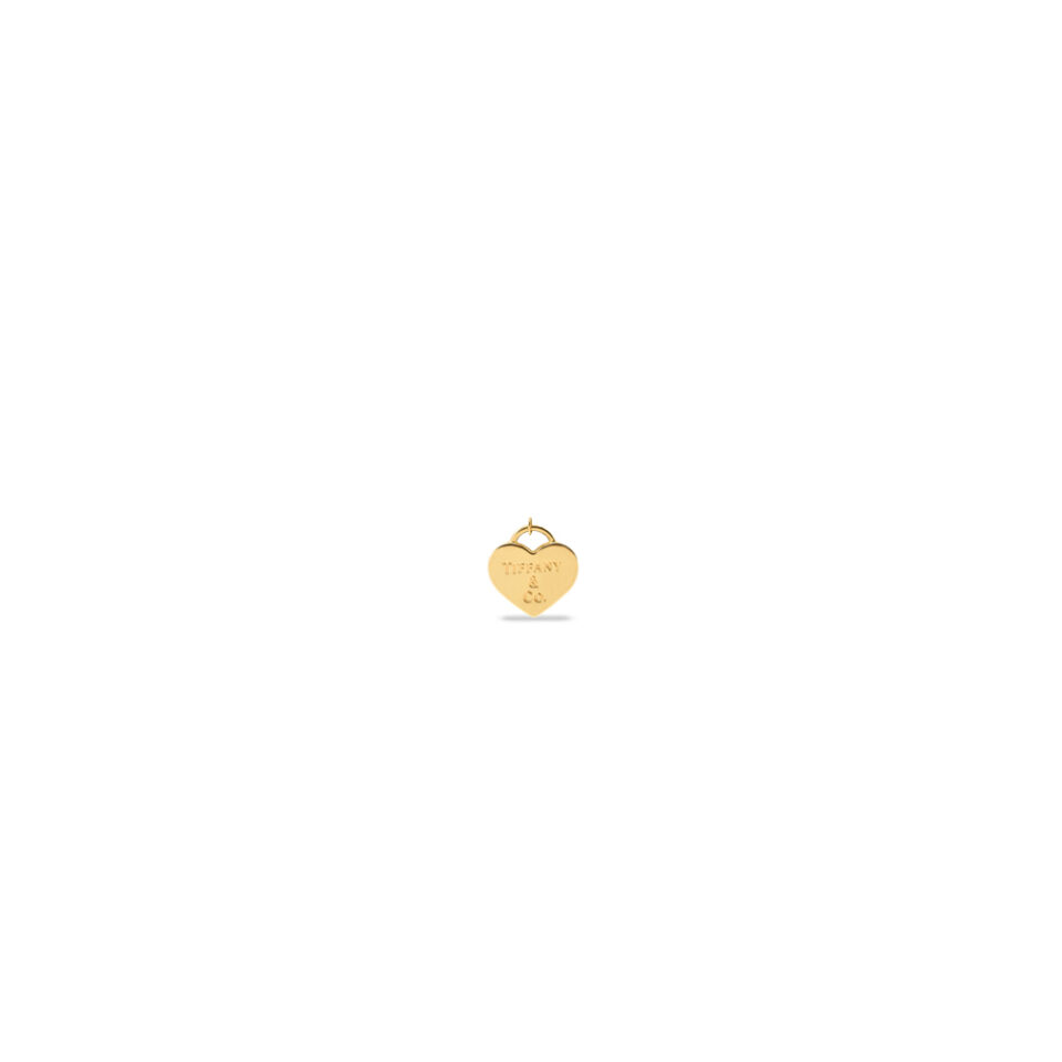 پلاک طلا قلب تیفانی تخت 1 - ماوی گلد گالری