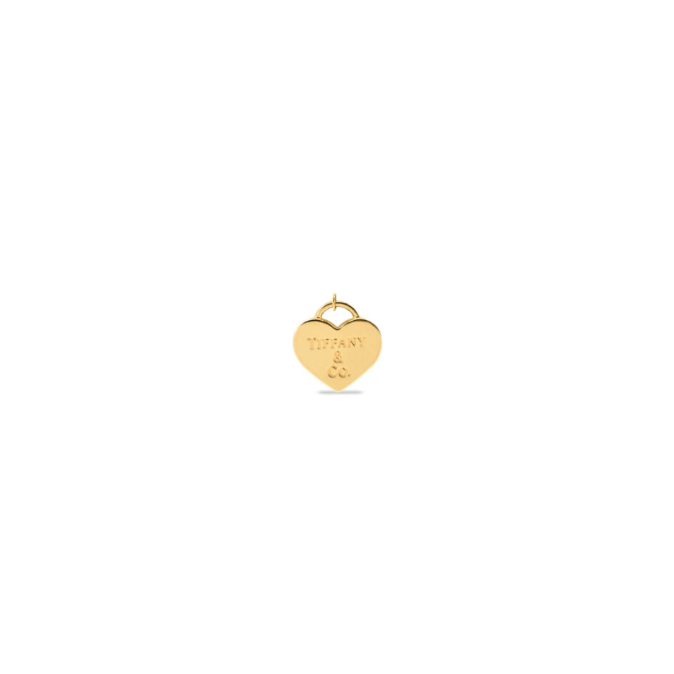 پلاک طلا قلب تیفانیی تخت 3 - ماوی گلد گالری
