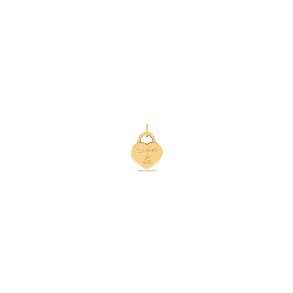 پلاک طلا قلب تیفانی توپر 3 - ماوی گلد گالری