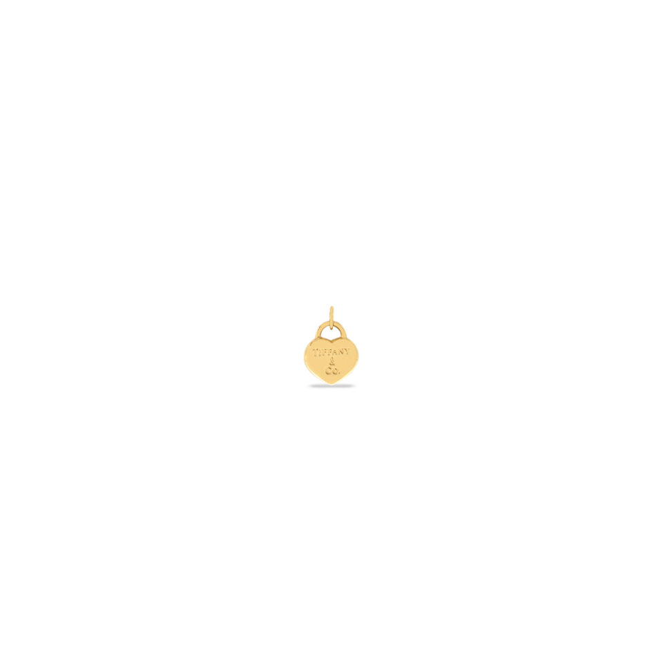 پلاک طلا قلب تیفانی توپر 2 - ماوی گلد گالری