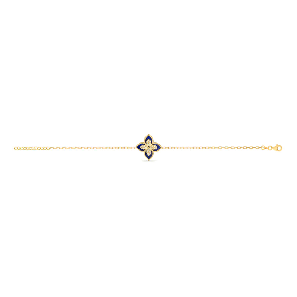دستبند طلا روبرتوکوین آبی 2 - ماوی گلد گالری