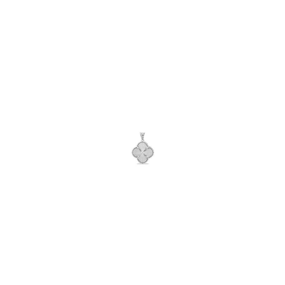 پلاک طلا طرح ونکلیف الحمبرا سفید - ماوی گلد گالری