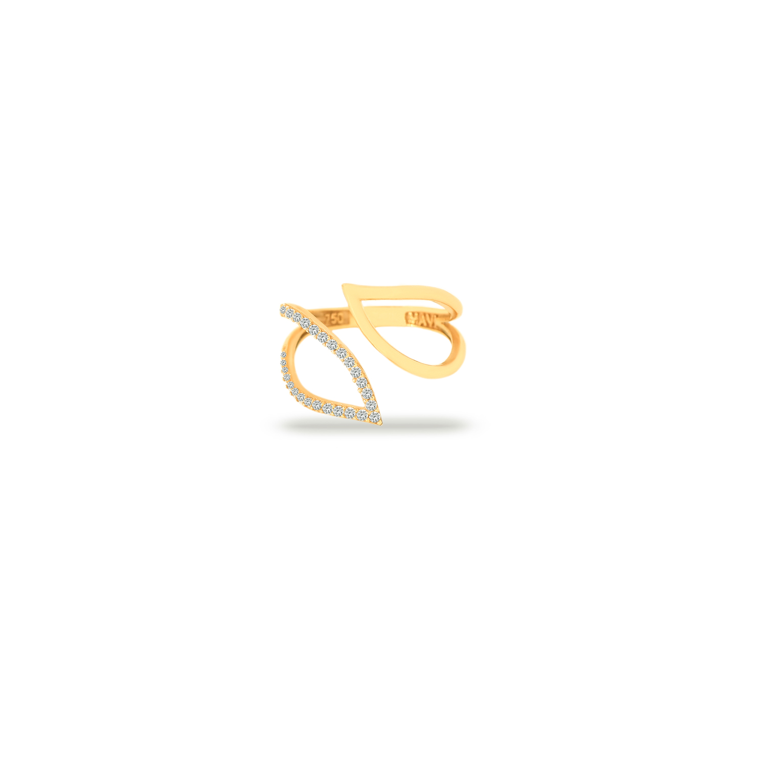 mavigoldgallery_ring-two-leaf-empty-simple-and-jeweled