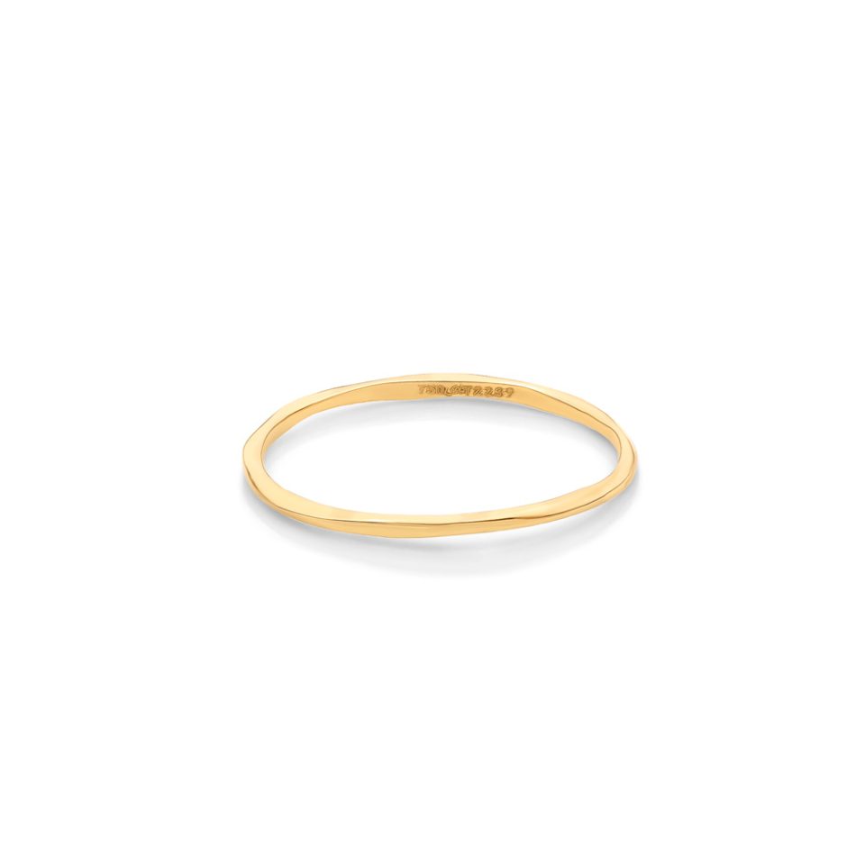 خرید انگشتر طلا تسمه پیچ