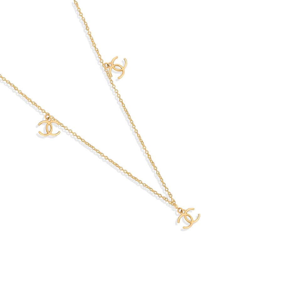 خرید گردنبند طلا شنل لیزری