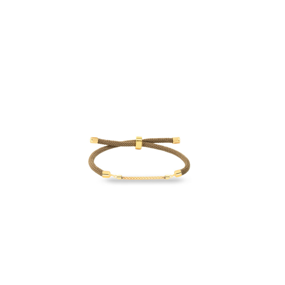 دستبند طلا پاپ کورن فانتزی - ماوی گلد گالری