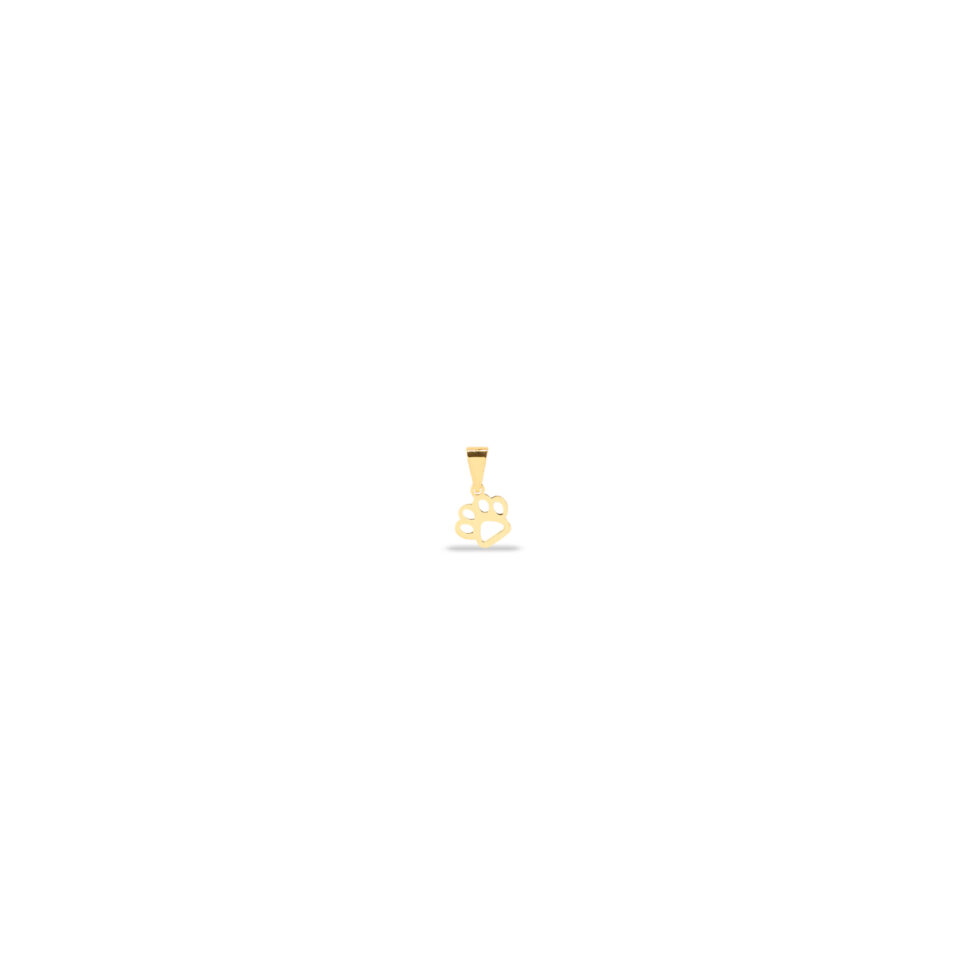 پلاک طلا پنجه لیزری - ماوی گلد گالری