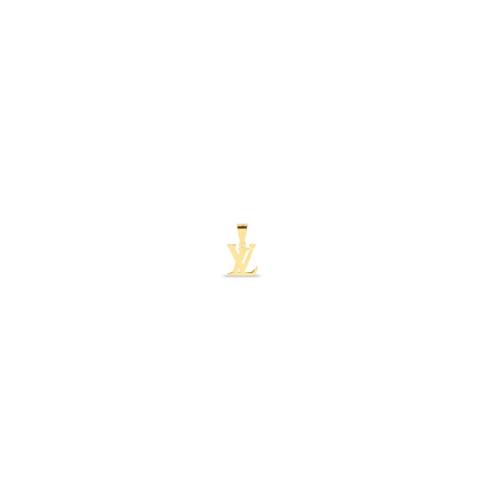 پلاک طلا لویی ویتون لیزری - ماوی گلد گالری