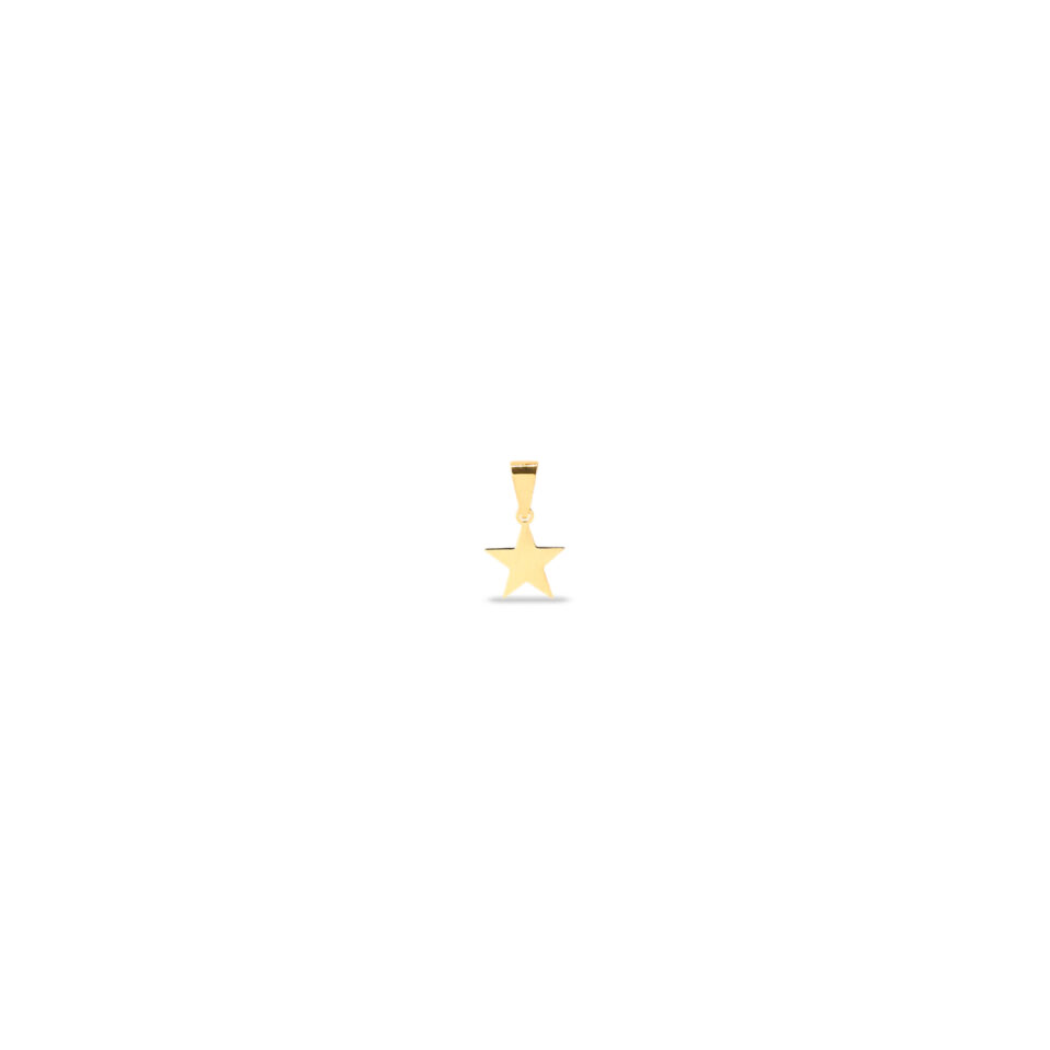 پلاک طلا ستاره توپر لیزری - ماوی گلد گالری
