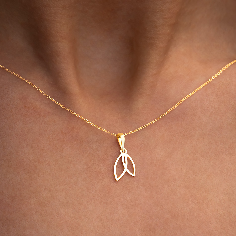 خرید پلاک طلا لاله لیزری