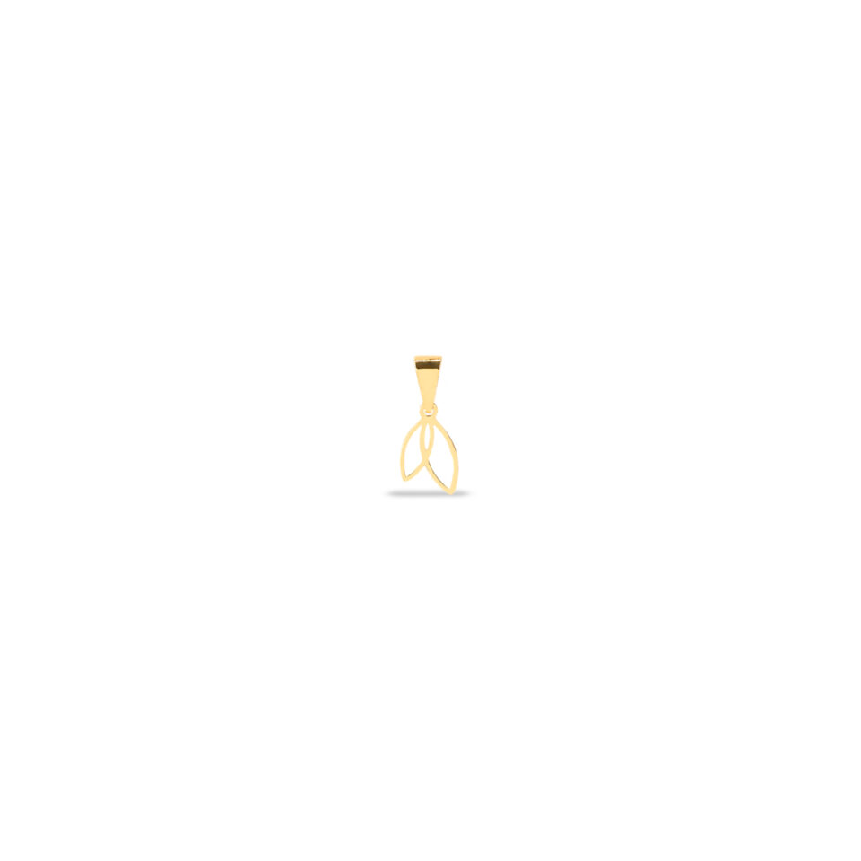 پلاک طلا لاله لیزری - ماوی گلد گالری