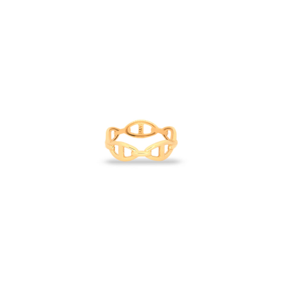 انگشتر طلا فول هرمس کوچک - ماوی گلد گالری