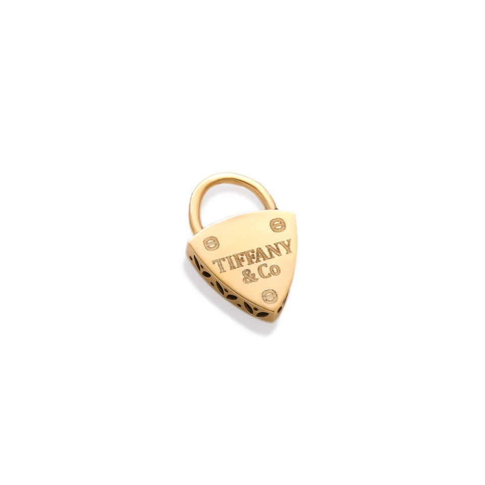 پلاک طلا قفل مثلث تیفانی - ماوی گلد گالری