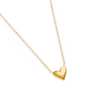 گردنبند طلا قلب مینیمال