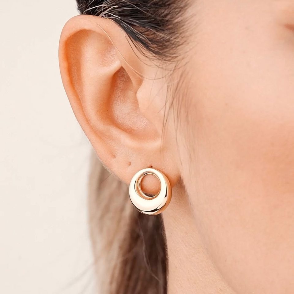 خرید گوشواره طلا میخی انسو چانکی