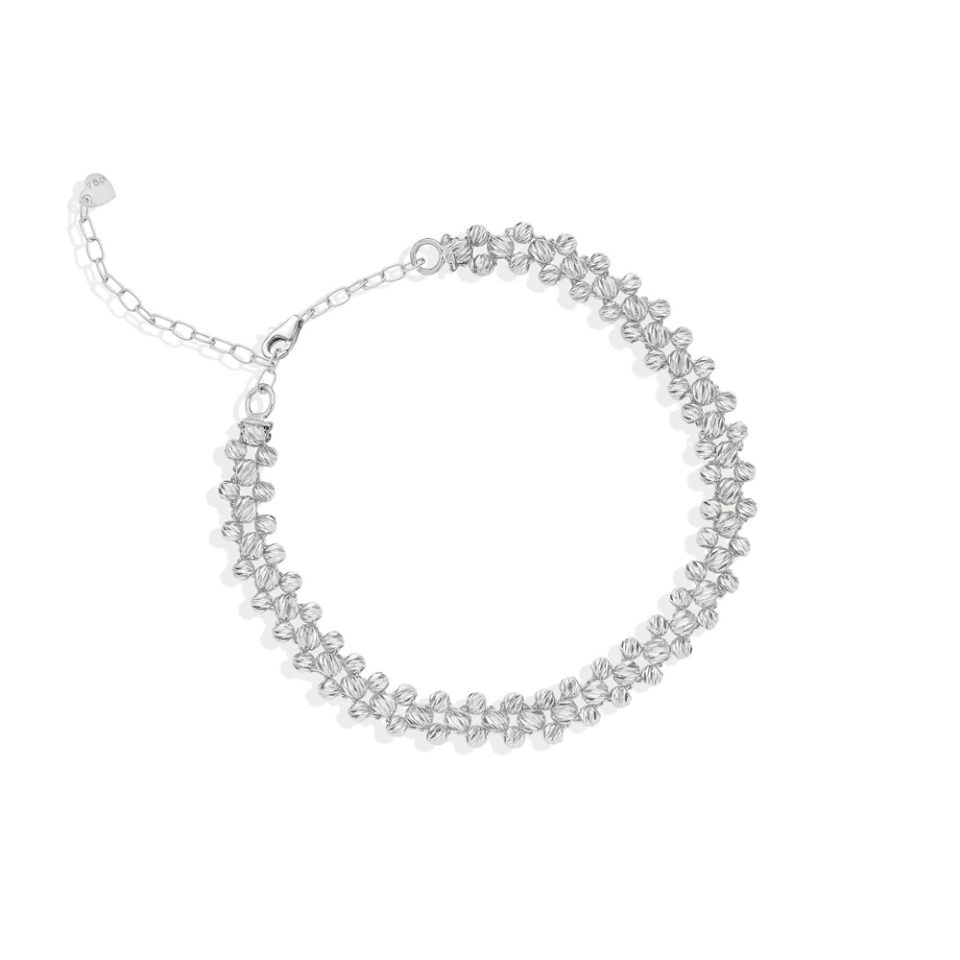 خرید دستبند طلا البرناردو رویال سفید مارشال