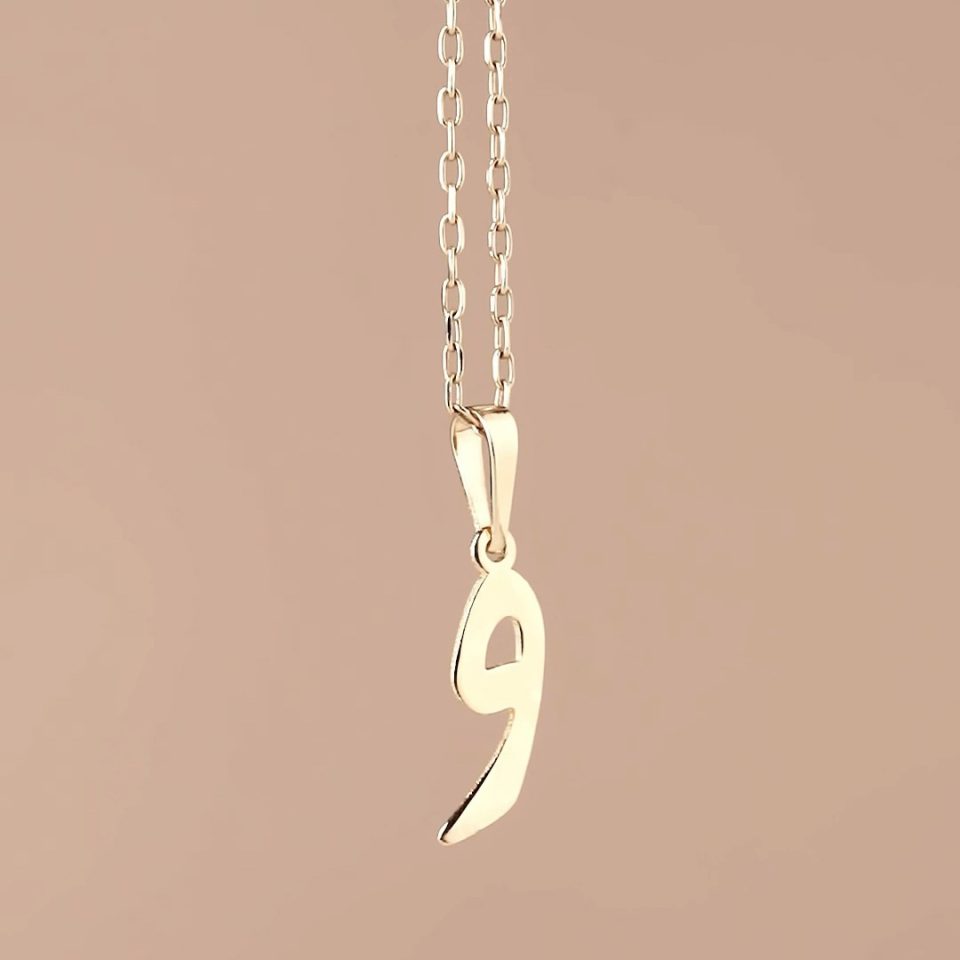 خرید پلاک طلا حروف و