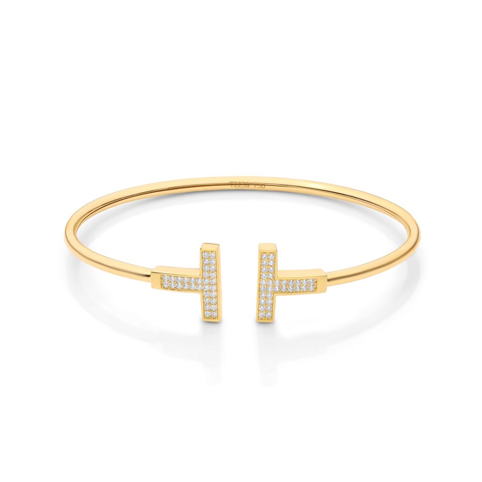 خرید النگو طلا تیفانی نگینی استار