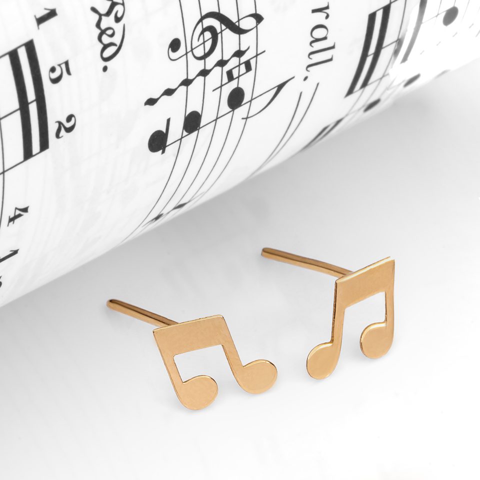 خرید گوشواره طلا چنگ