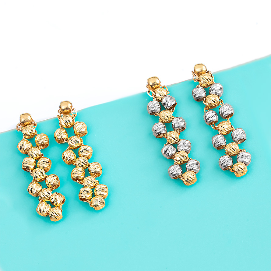 خرید گوشواره طلا بافت رویال گلد