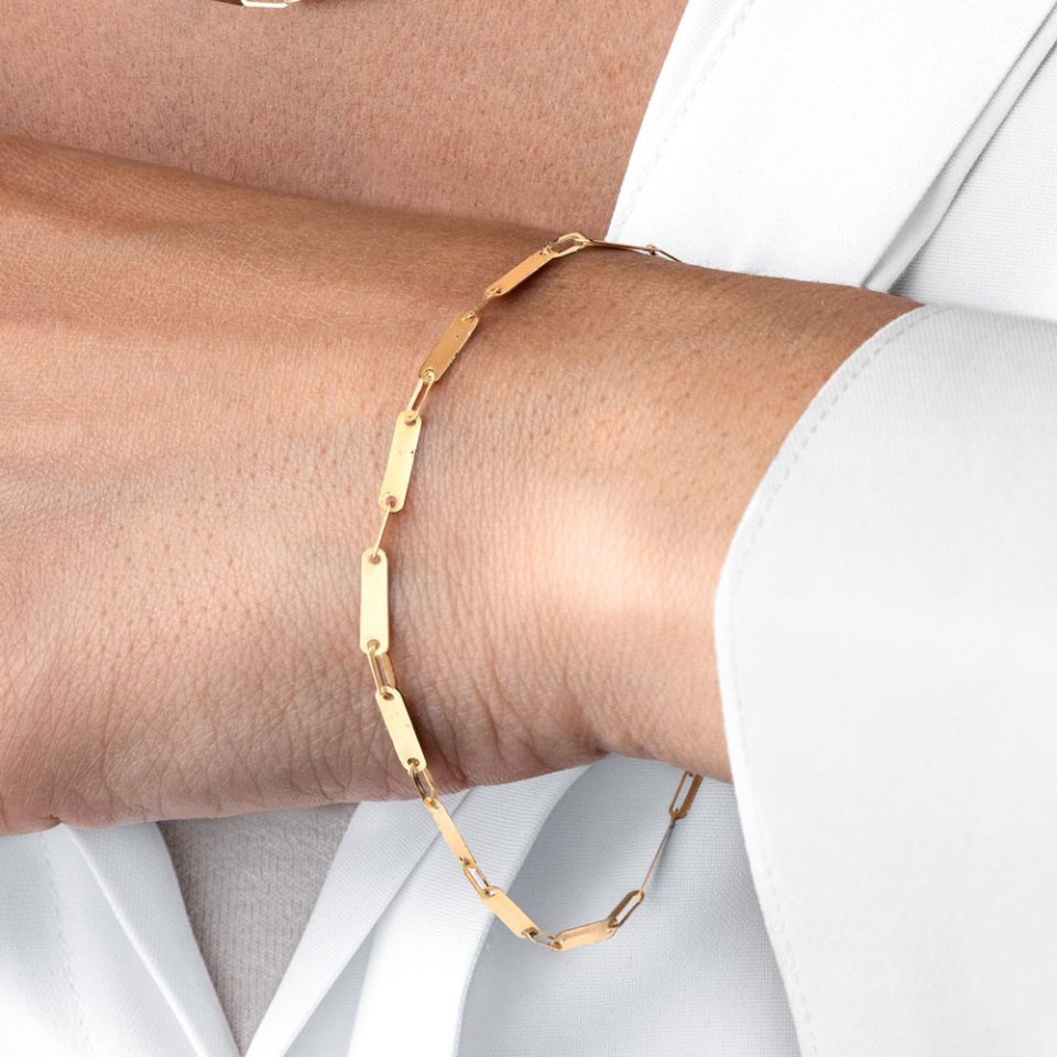 خرید دستبند طلا درخشش