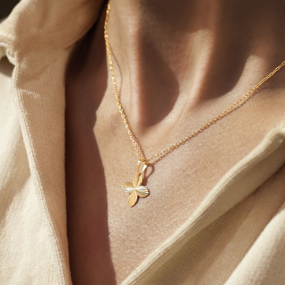 خرید پلاک طلا روبرتو الحمبرا تراشدار