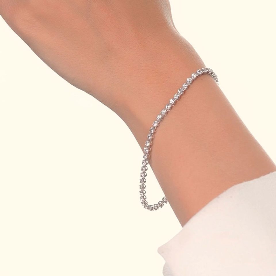 خرید دستبند طلا تنیسی