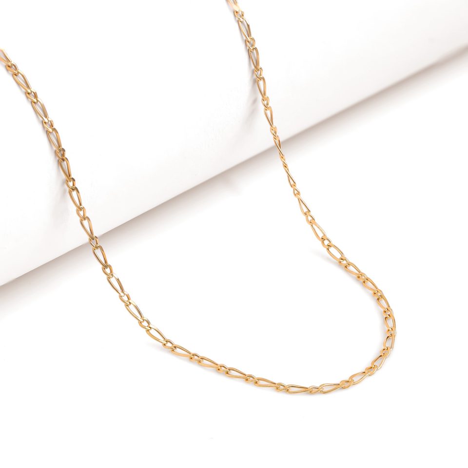 خرید گردنبند طلا فیگارو تایلی