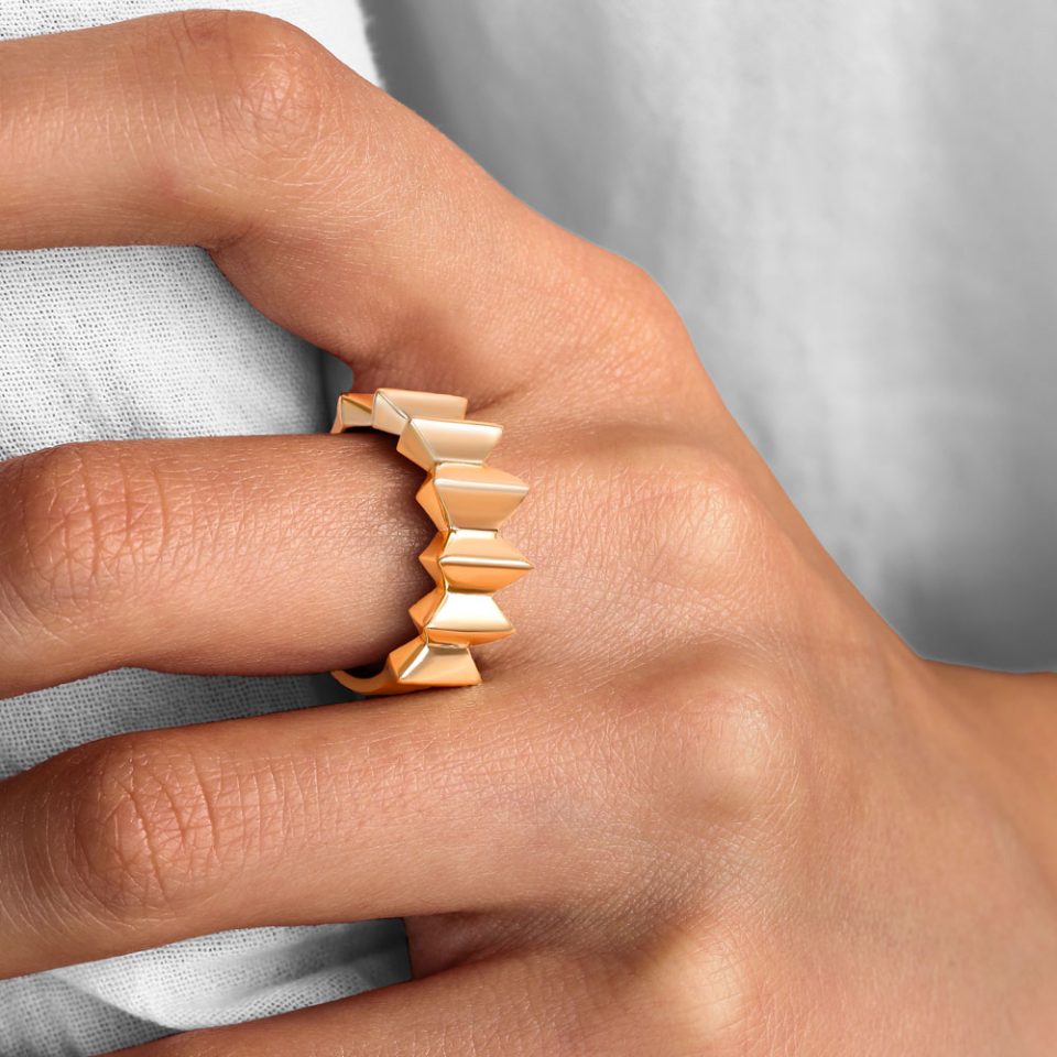 خرید انگشتر طلا شارپ