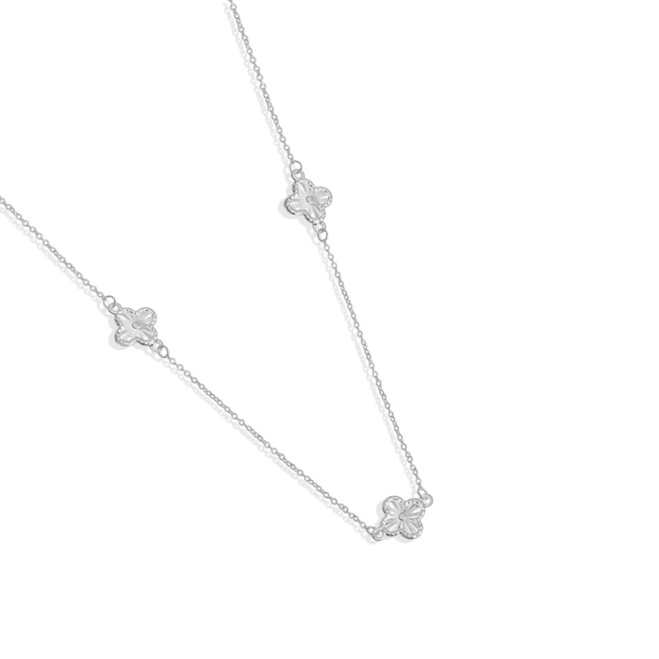 خرید گردنبند طلا سوییت الحمبرا 3 سفید