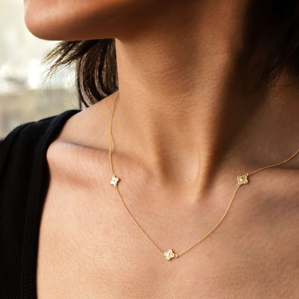 خرید گردنبند طلا سوییت الحمبرا 3