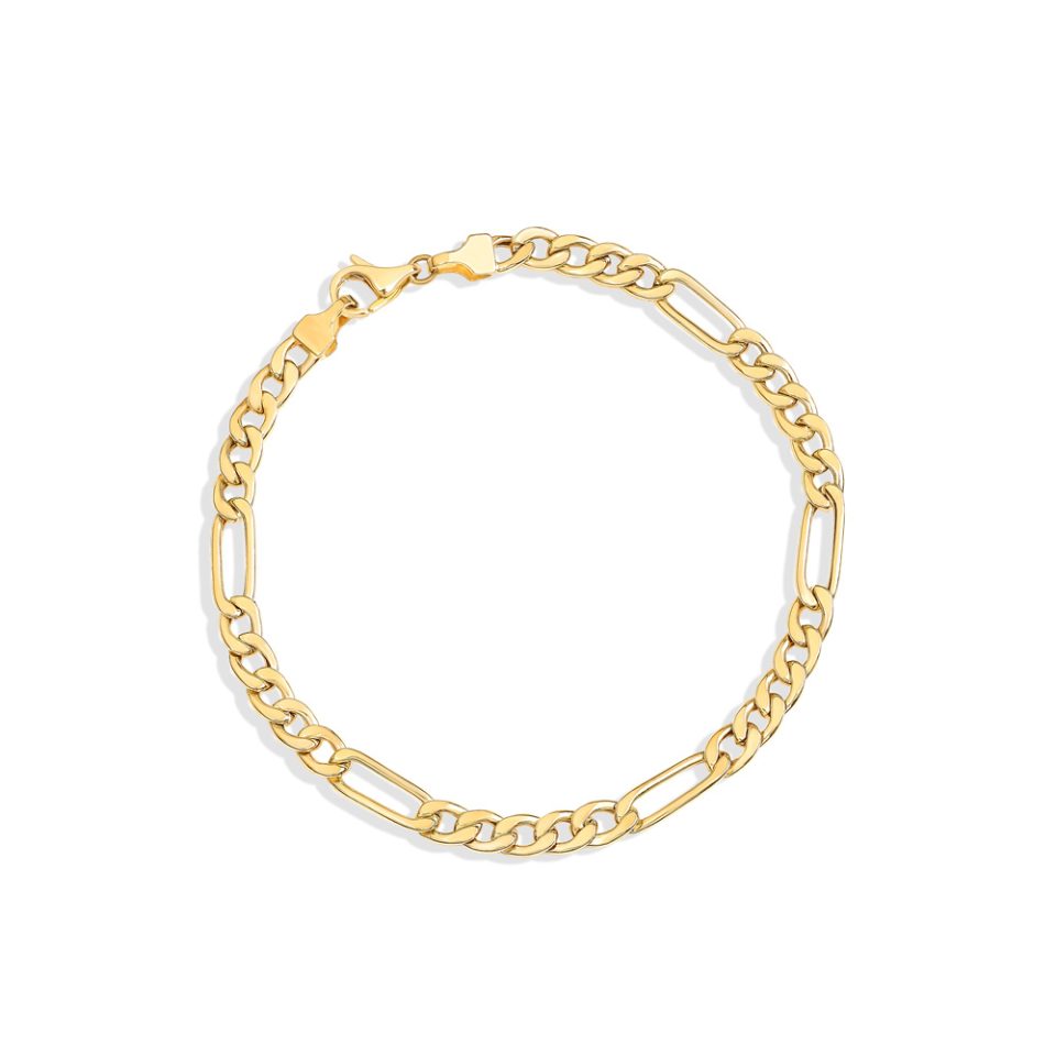 خرید دستبند طلا فیگارو برلین مردانه