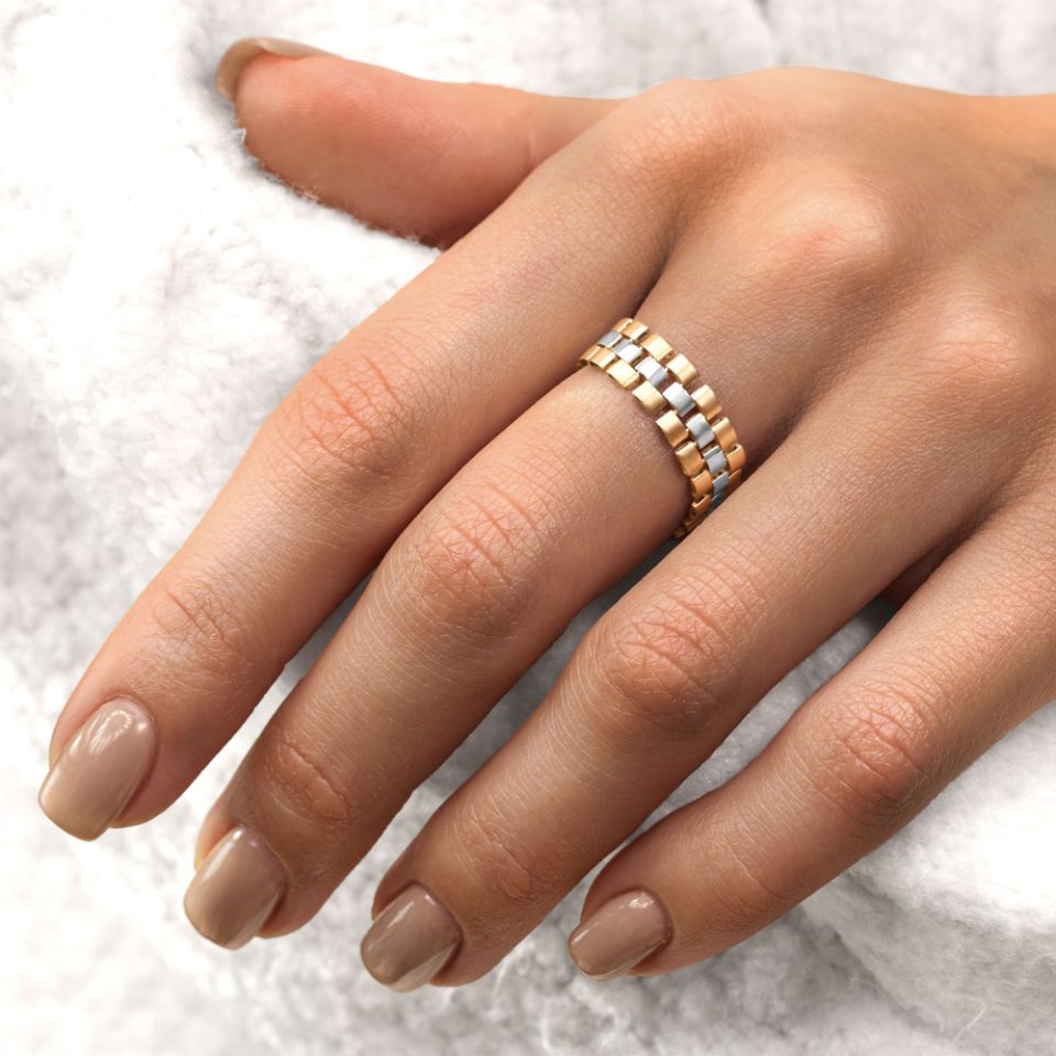 خرید انگشتر طلا رولکس ریناس