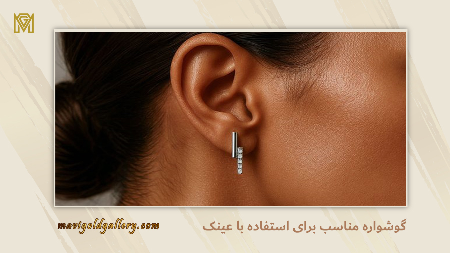 Earrings for glasses