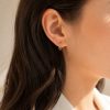 خرید گوشواره طلا کلیپسی طرح کارتیه مینی
